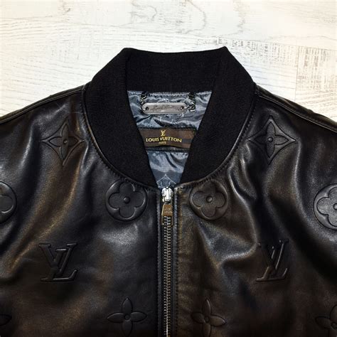 lv made jacket|lv leather jacket price.